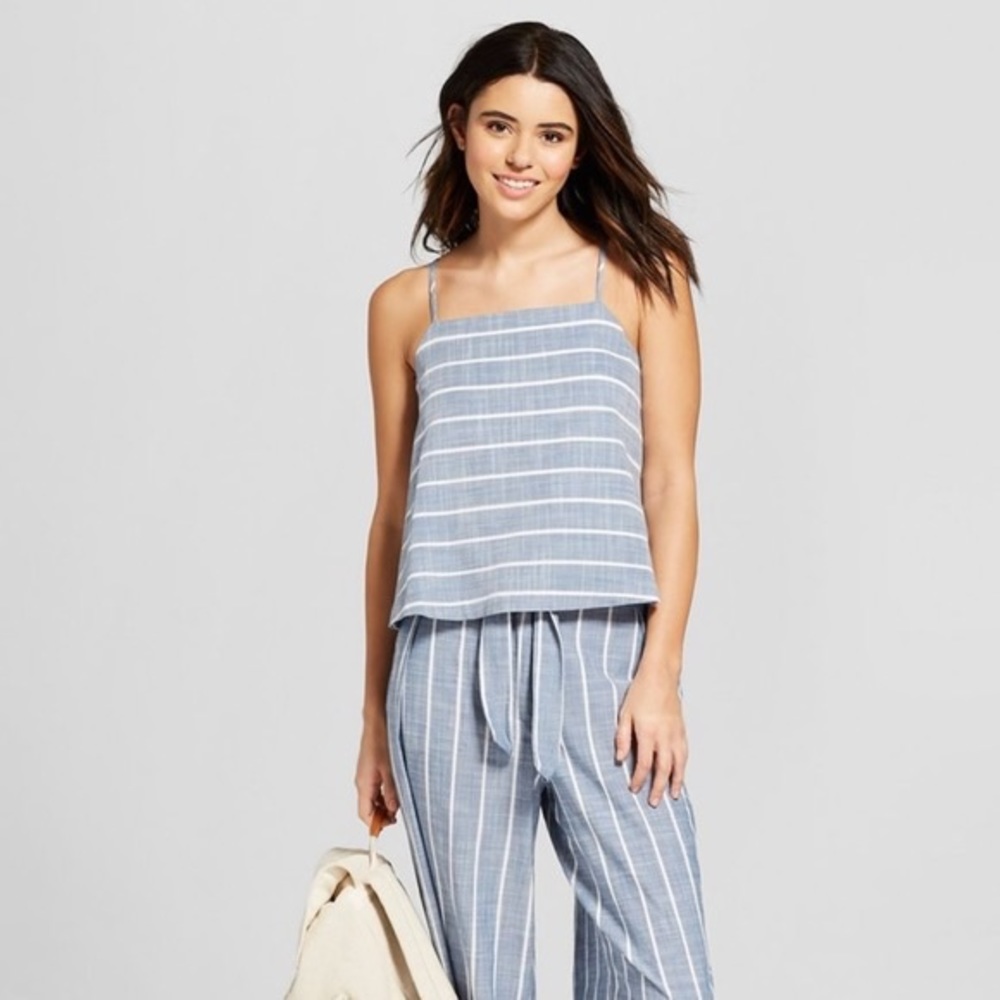 Universal Thread Striped Tank & Pants Set